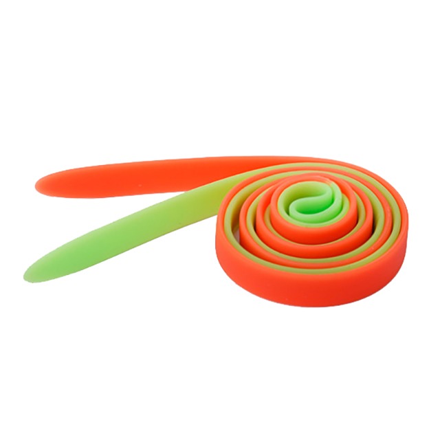 피닉스 컬러믹스 플랫 실리콘 수경끈 2T Orange/Green