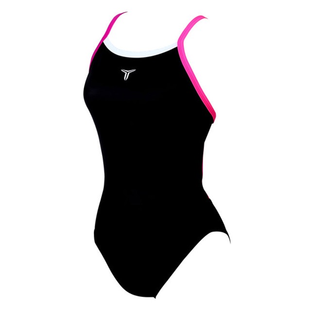 토네이도 여성 준선수용 원피스 수영복 SLS1843 BLK
