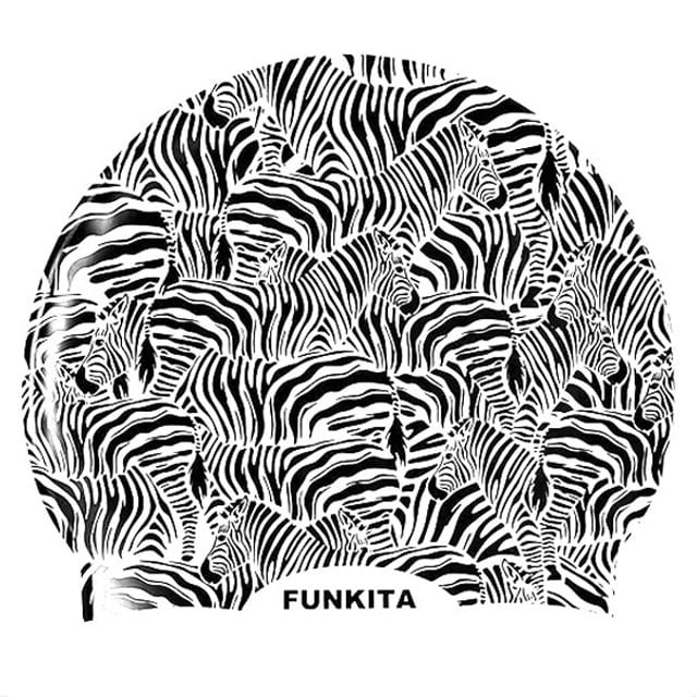 펑키타 Swim Cap Zebra Crossing 실리콘 수모 FS9902509