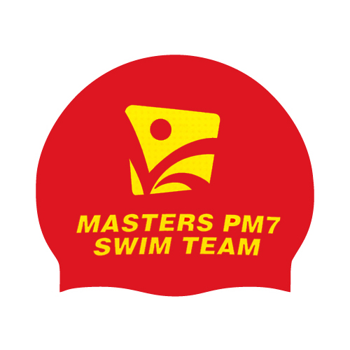 [납품단체수모] 마스터즈 PM7 수영팀 바이오수모 1도