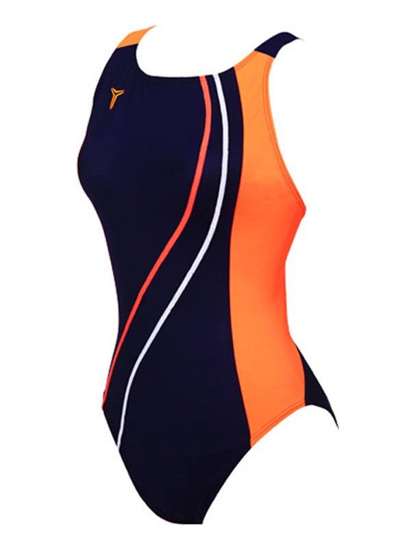 토네이도 여성 미들컷 원피스 수영복 SLS1437