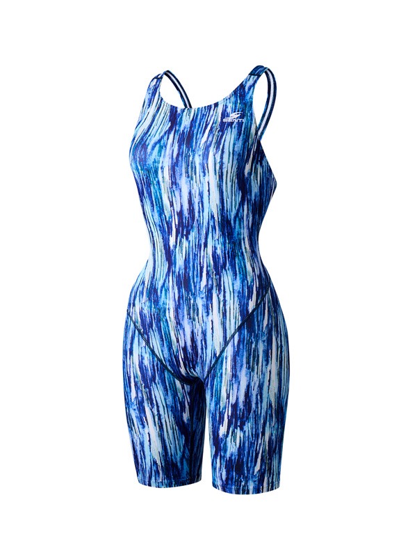 센티 리브레 5부 반신 [블루] 여자 실내수영복 WSDT-23110 BLUE